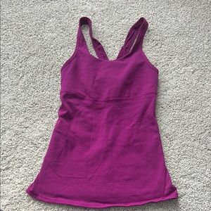 Lululemon Mesh Back Tank Top